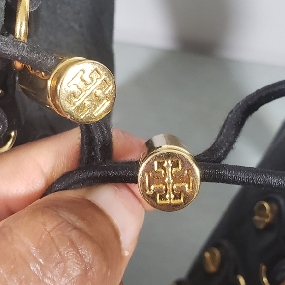 Tory Burch Halima Lace-up Ankle Boots - Picture 9 of 15